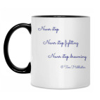 Кружка двухцветная