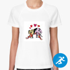 Женская спортивная футболка