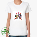 Женская футболка органик