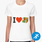 Женская спортивная футболка