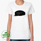 Женская футболка органик