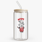 Банка с бамбуковой крышкой