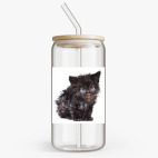 Банка с бамбуковой крышкой