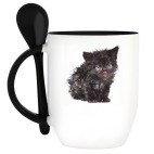 Кружка с ложкой