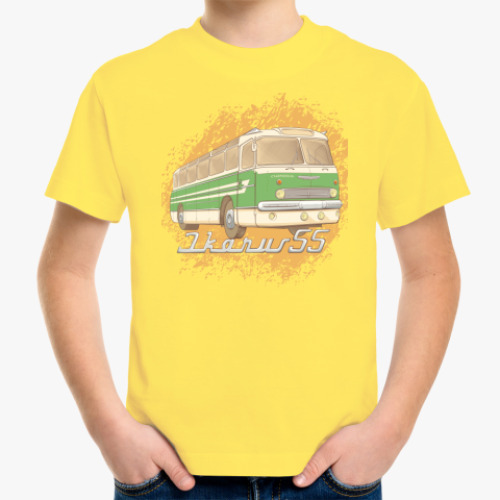 Детская футболка с принтом IKARUS 55