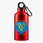 Металлическая бутылка 400 мл UV-DTF