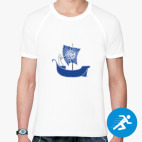 Мужская спортивная футболка