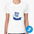 Женская спортивная футболка