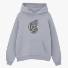 Толстовка худи оверсайз