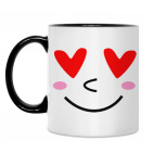 Кружка двухцветная