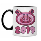 Кружка двухцветная