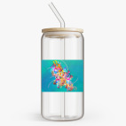 Банка с бамбуковой крышкой