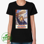 Женская футболка органик