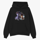 Толстовка худи оверсайз