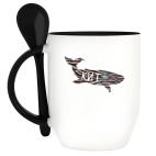 Кружка с ложкой