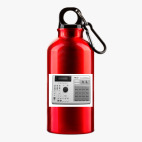 Металлическая бутылка 400 мл UV-DTF