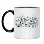 Кружка двухцветная