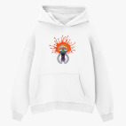 Толстовка худи оверсайз