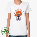 Женская футболка органик