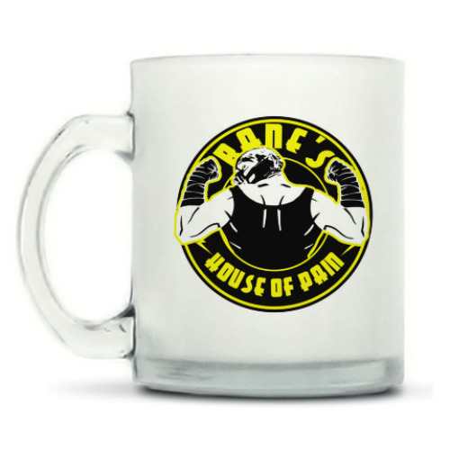 Кружка матовая с принтом Bane