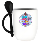 Кружка с ложкой