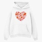 Толстовка худи оверсайз