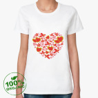 Женская футболка органик