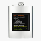 Фляжка стальная