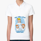 Женская рубашка поло