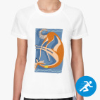 Женская спортивная футболка