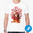 Мужская спортивная футболка