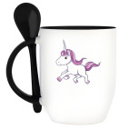 Кружка с ложкой