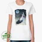 Женская футболка органик