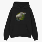 Толстовка худи оверсайз