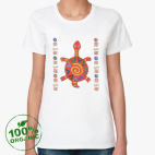 Женская футболка органик