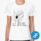 Женская спортивная футболка