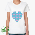 Женская футболка органик