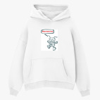 Толстовка худи оверсайз