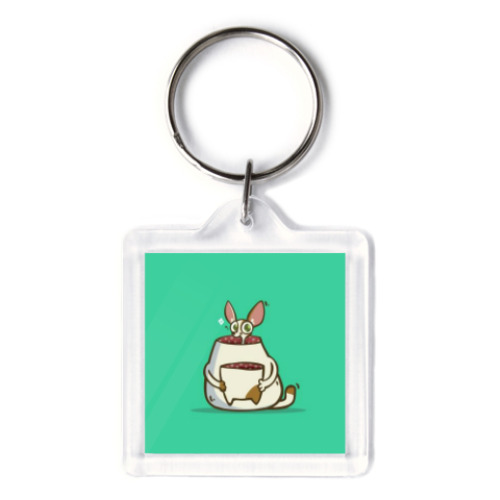 Брелок с принтом Некот — Пятничный Котик №49