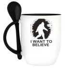 Кружка с ложкой