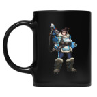 Кружка цветная UV-DTF