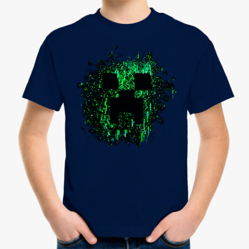 Детская футболка Minecraft Creeper