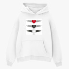 Толстовка худи оверсайз