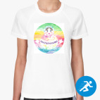 Женская спортивная футболка