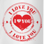 Печать I Love You