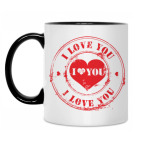 Кружка двухцветная