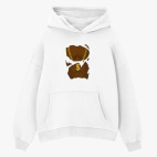 Толстовка худи оверсайз