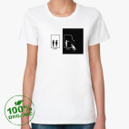 Женская футболка органик
