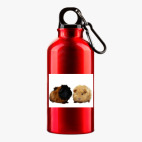 Металлическая бутылка 400 мл UV-DTF