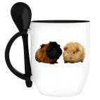 Кружка с ложкой